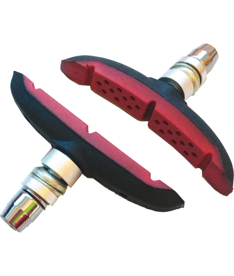 ELEVEN Pattini MTB 72MM V-BRAKE Nero/rosso